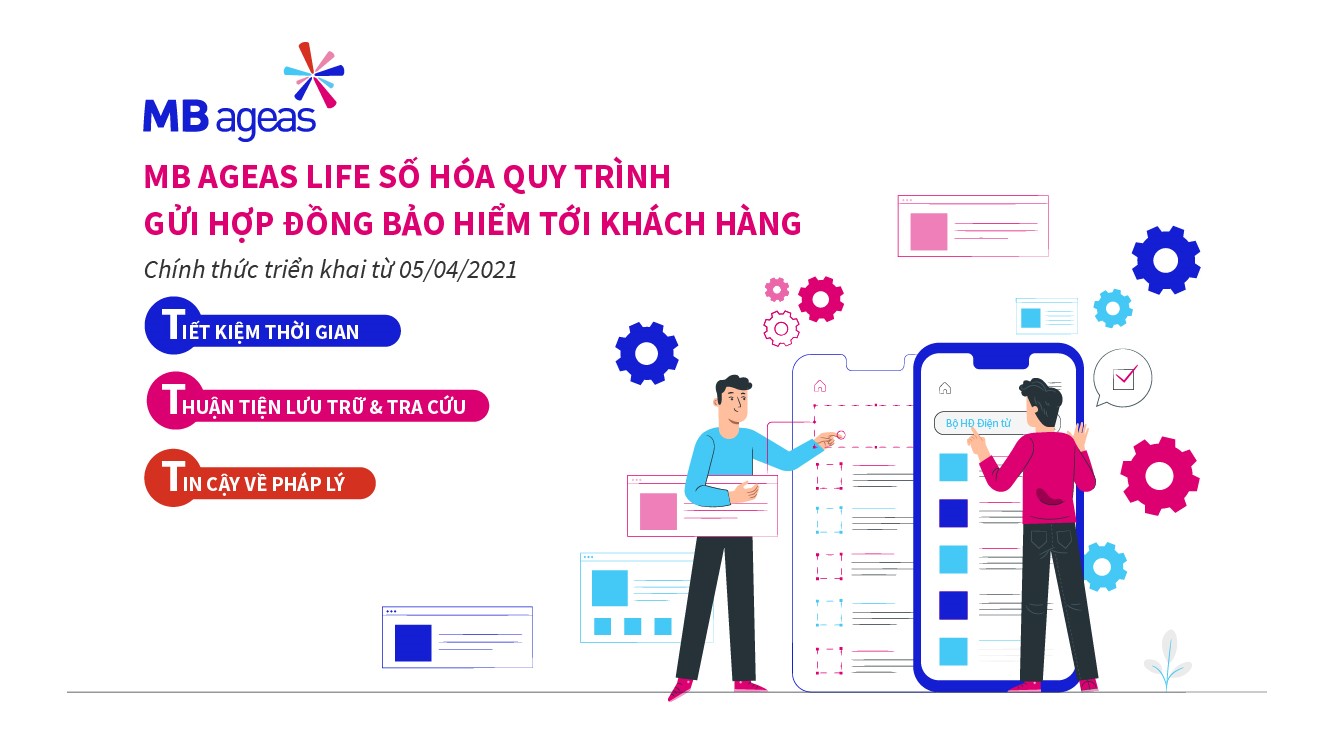 MB Ageas Life số hóa quy trình hợp đồng bảo hiểm tới Khách hàng