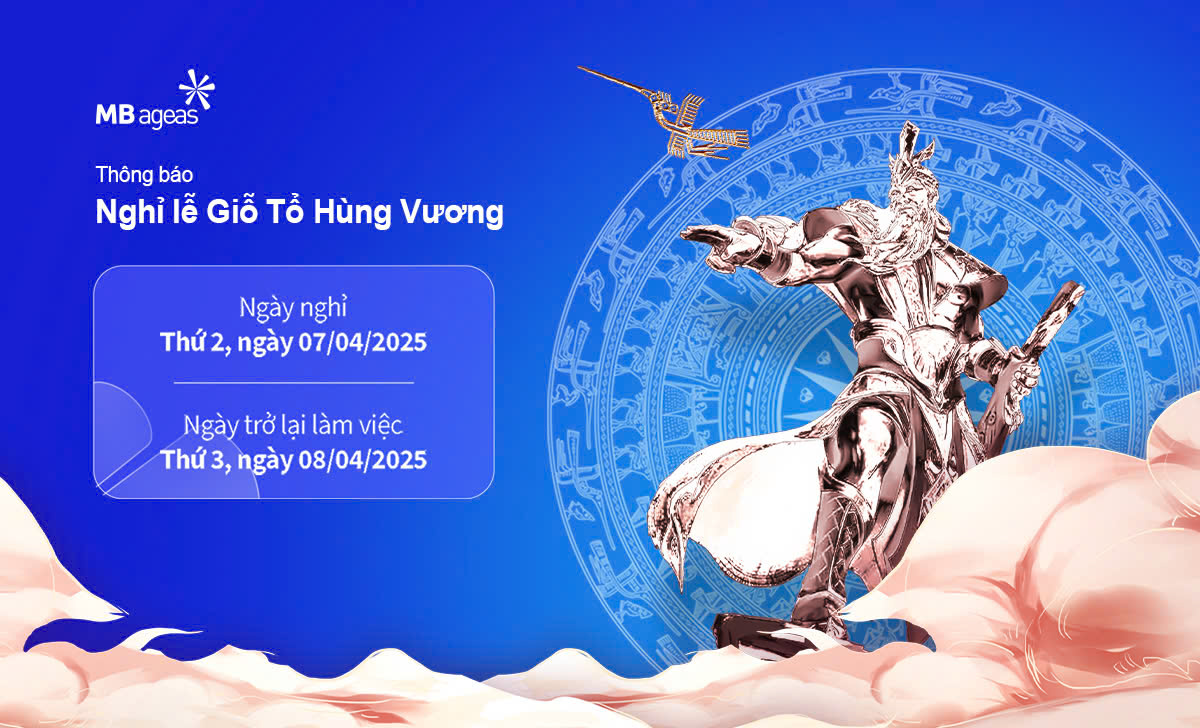 Thông Báo Lịch Nghỉ Lễ Giỗ Tổ Hùng Vương 2025 