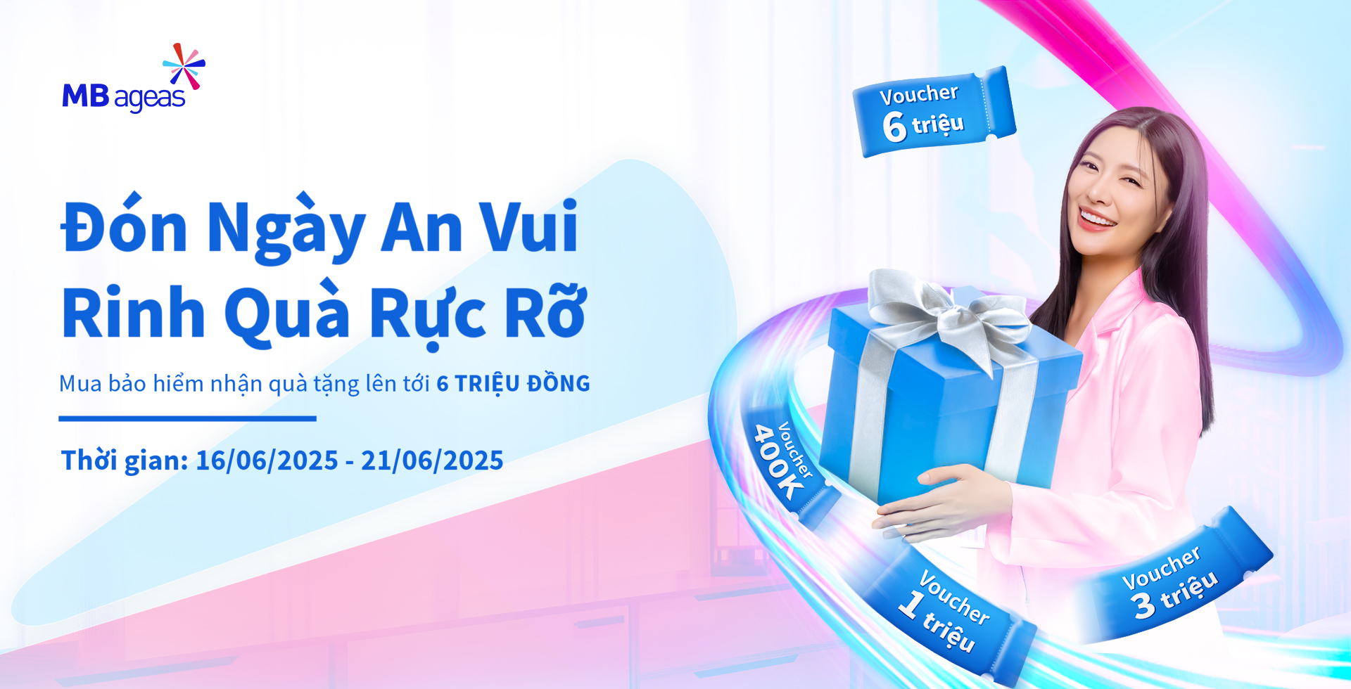 Chương trình khuyến mại: Đón ngày an vui – Rinh quà rực rỡ 